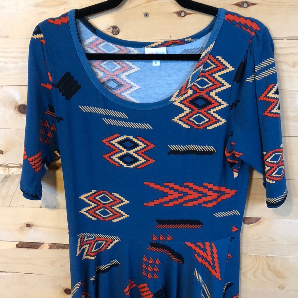 Lularoe Nicole dress size large